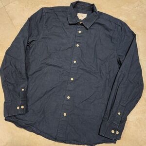 Folk Clothing Womens Size 4 Button Up Down 100% Cotton‎ Long Sleeve Shirt
